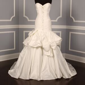 EVE OF MILADY Bridal Gown E13 1445 Strapless Fit Flare Wedding Dress 8